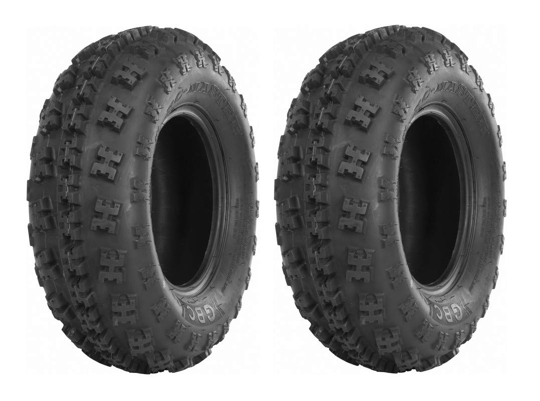 GBC XC Master Front Tires 22x7x10 for 2009-2018 Honda TRX250X ATV - Durable Off-Road Tires for Trail Riding & Mud Adventures