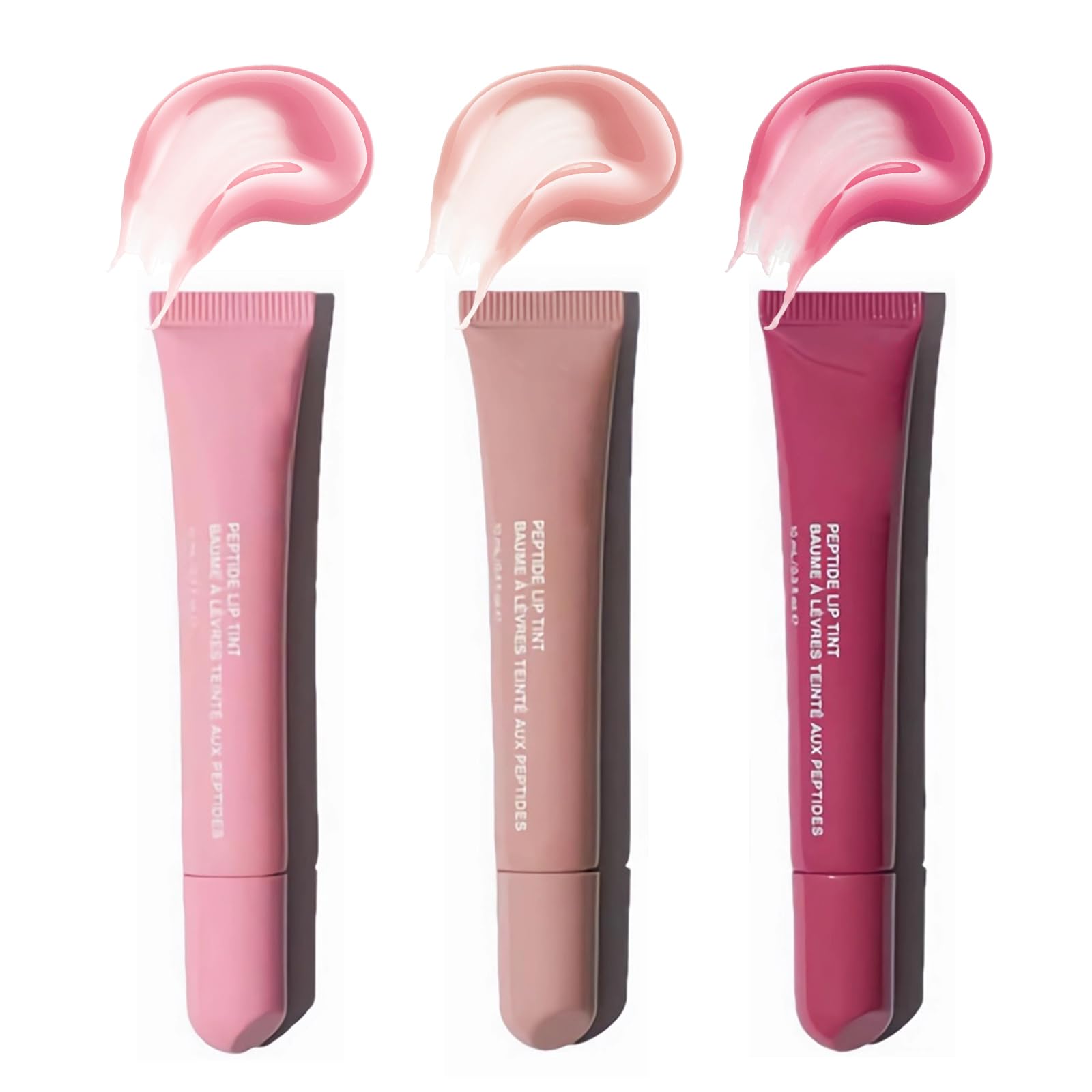 Mirror Glitter Plumping Lip Gloss - 3 Colors Hydrating Lip Tint & Jelly Tint Liquid Lipstick for Women & Girls, Long-Lasting Non-Sticky Lip Oil - Perfect for Daily Wear, Parties & Special Occasions