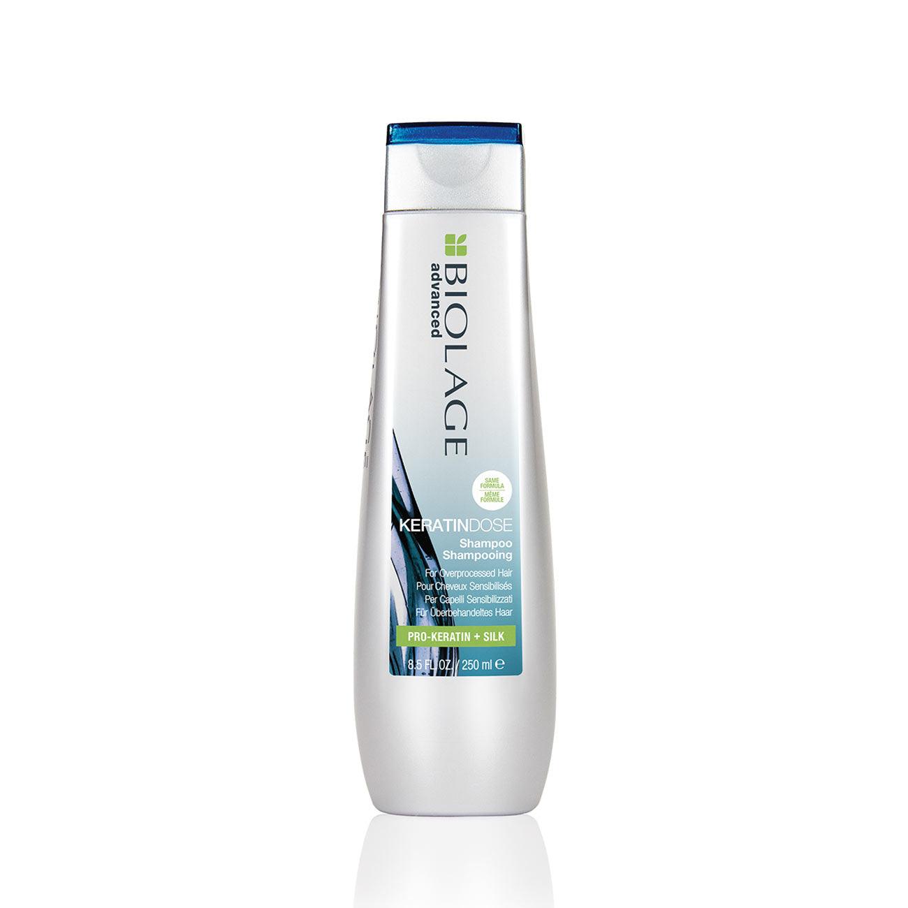 Advanced KeratinDose Shampoo for Overprocessed Hair - Repair & Strengthen Damaged Hair | Salon-Quality Treatment for Dry, Brittle Hair | Perfect for Color-Treated & Chemically Damaged Hair