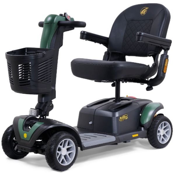 Golden Technologies Buzzaround LX 4 Wheel Mobility Scooter - Lightweight & Foldable Electric Scooter for Adults & Seniors - Perfect for Shopping, Travel & Outdoor Activities