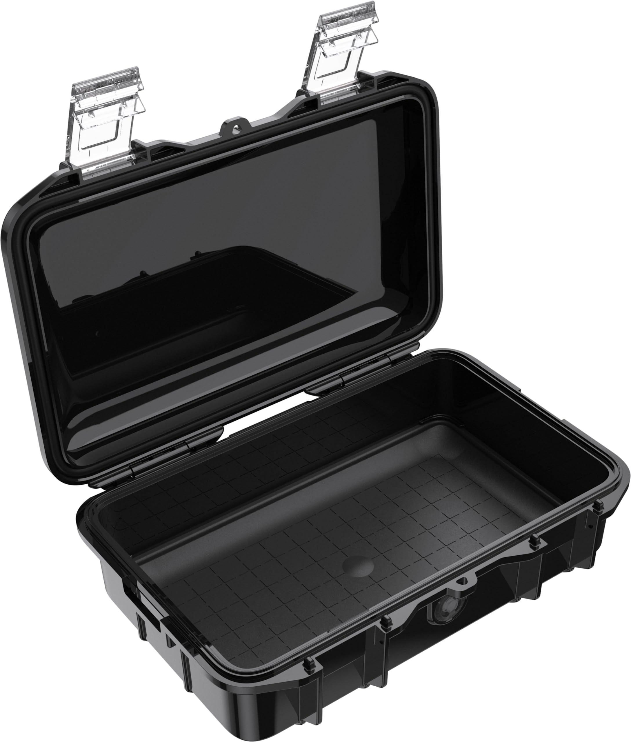 Pelican M50 Micro Waterproof Case - Dry Box for iPhone, GoPro, Cameras | Shockproof & Dustproof Protection for Camping, Fishing, Hiking, Kayaking, Beach & Outdoor Adventures (Black)