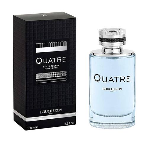 Boucheron Quatre Pour Homme 100ml Eau de Toilette for Men - Luxury Cologne for Date Night & Special Occasions