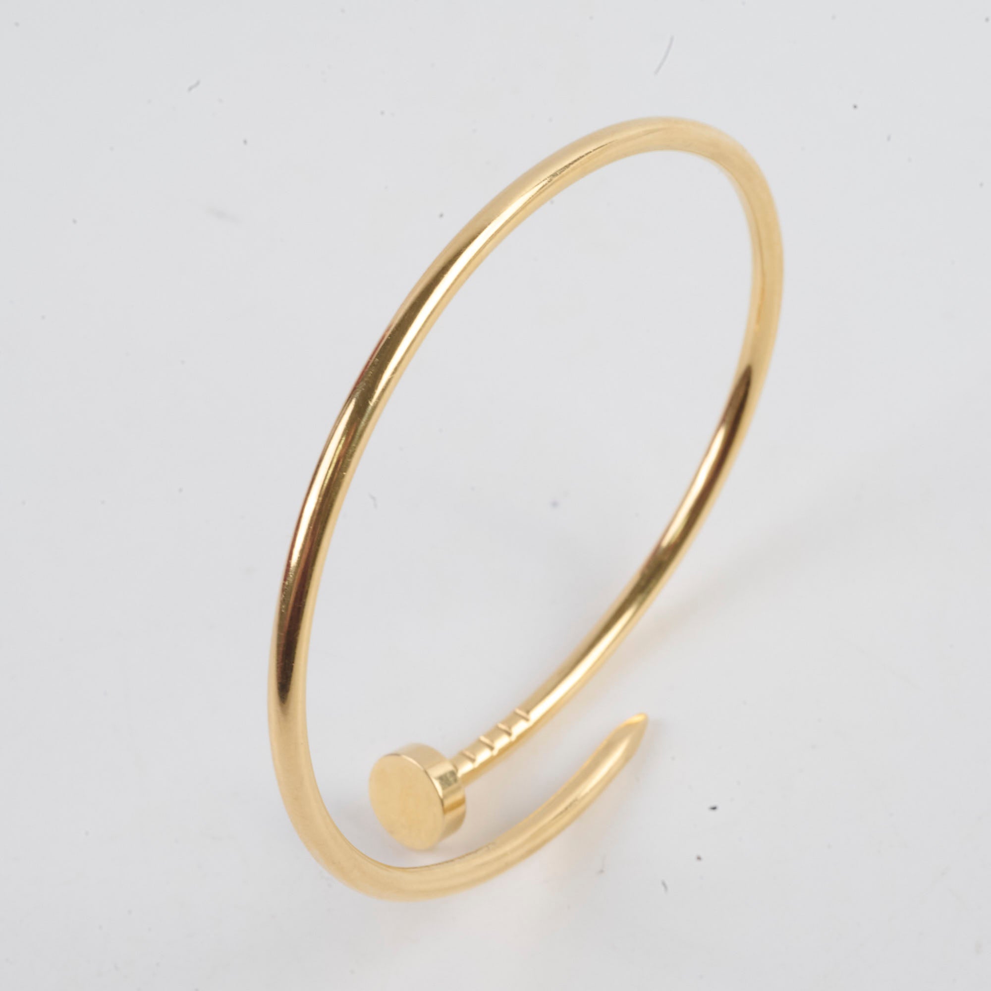 Cartier Small Model Juc Bracelet 17 Size in 18K Yellow Gold - Elegant Luxury Jewelry for Women, Perfect for Weddings, Anniversaries & Special Occasions