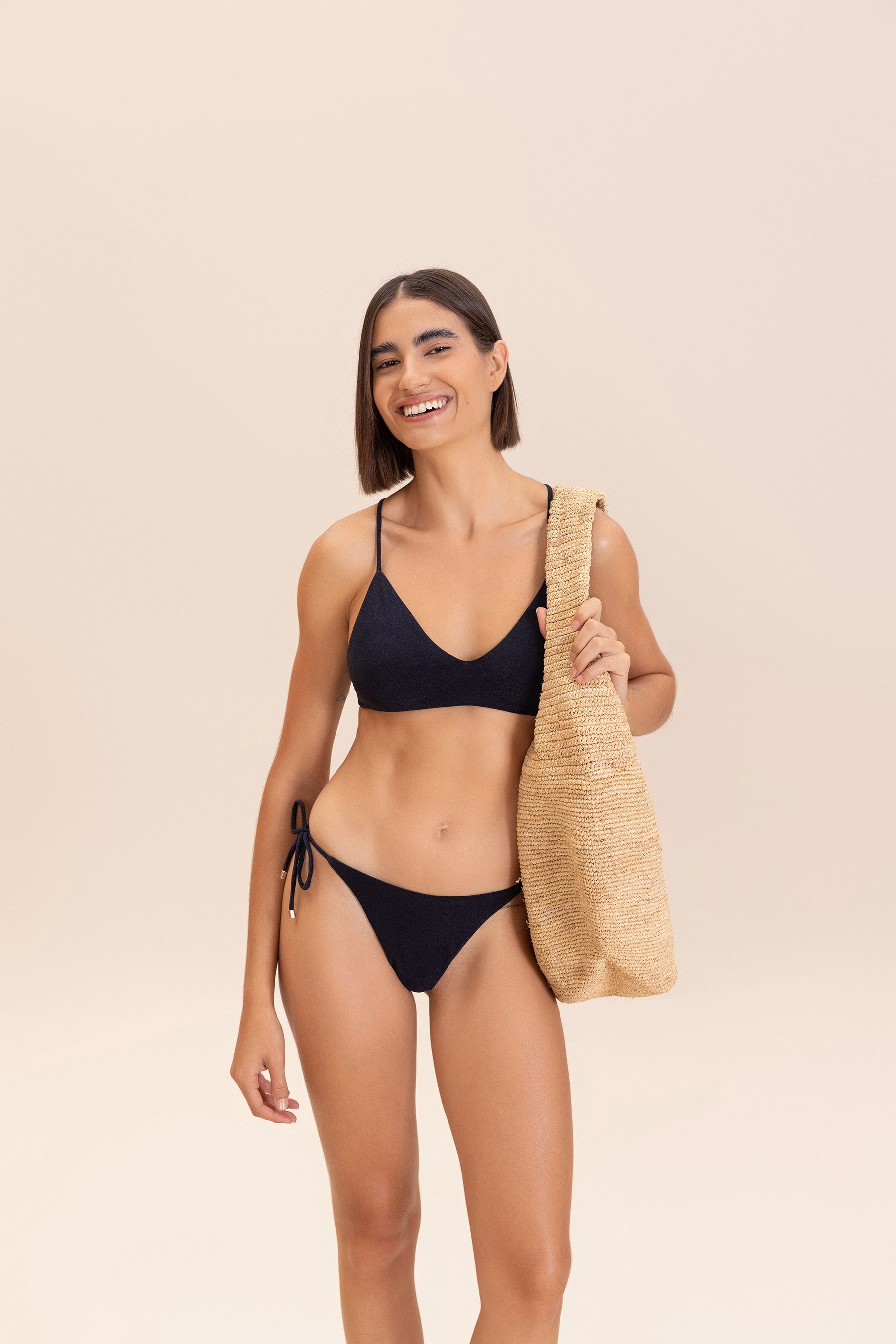 Sexy Spell String Bikini Bottom - High Waisted Cheeky Swimwear for Women | Perfect for Beach Vacations, Pool Parties & Summer Getaways