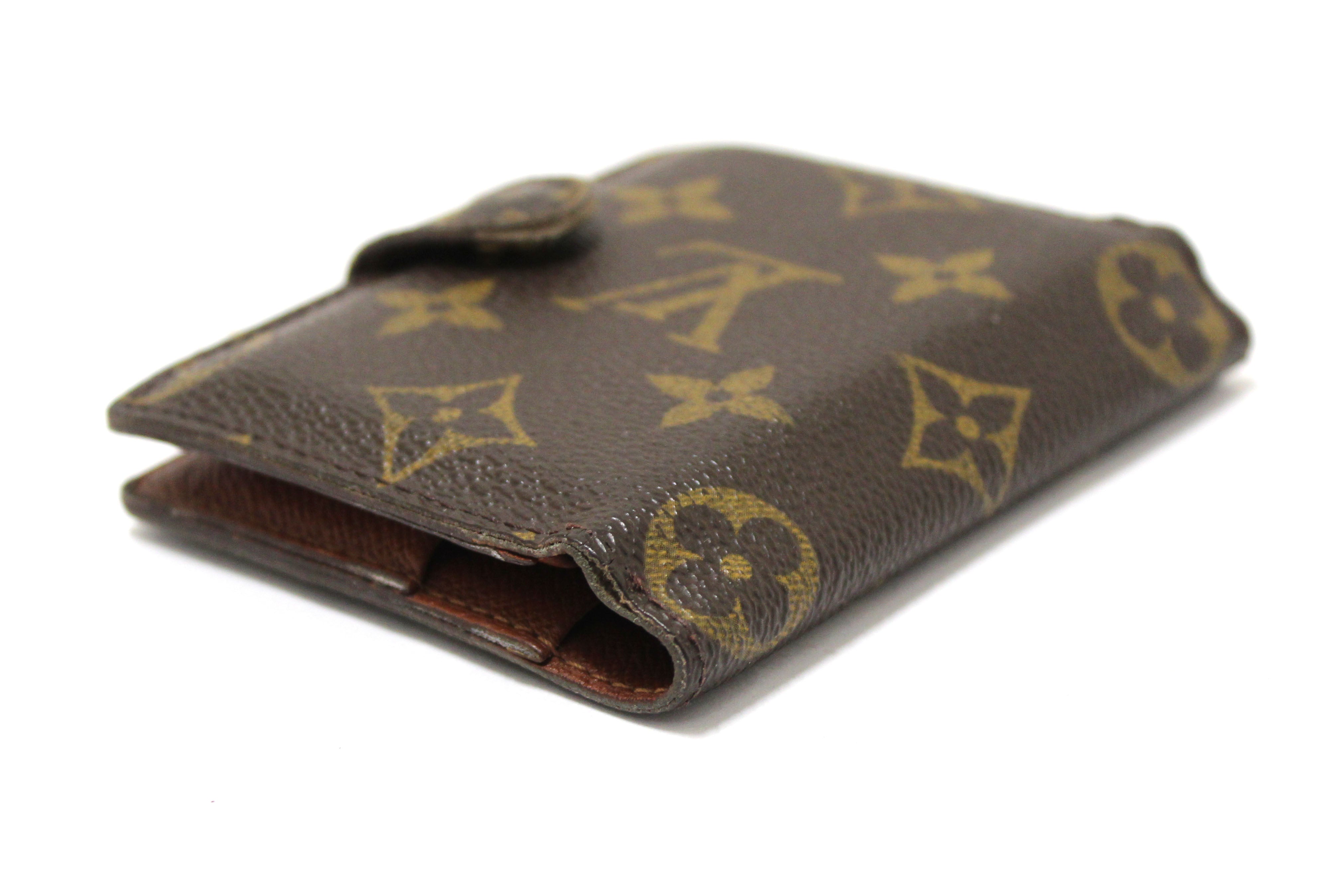 Authentic Louis Vuitton Monogram Canvas Bifold Wallet Card Holder for Men - Luxury Slim RFID Blocking Credit Card Case for Everyday Use & Travel