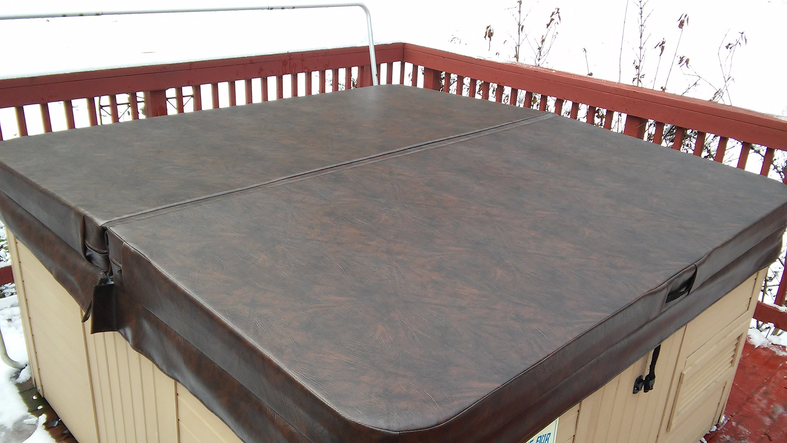 Premium Replacement Spa & Hot Tub Covers | Heavy-Duty Cyprus Model by Strong Industries | Perfect for Outdoor Relaxation & Year-Round Protection