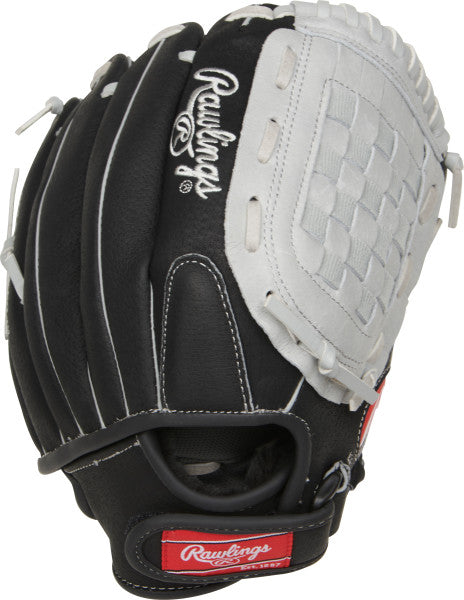 Rawlings Sure Catch Youth Baseball Glove 11.5 Inch - Premium Leather Mitt for Kids & Teens - Perfect for Little League, Practice & Backyard Catch