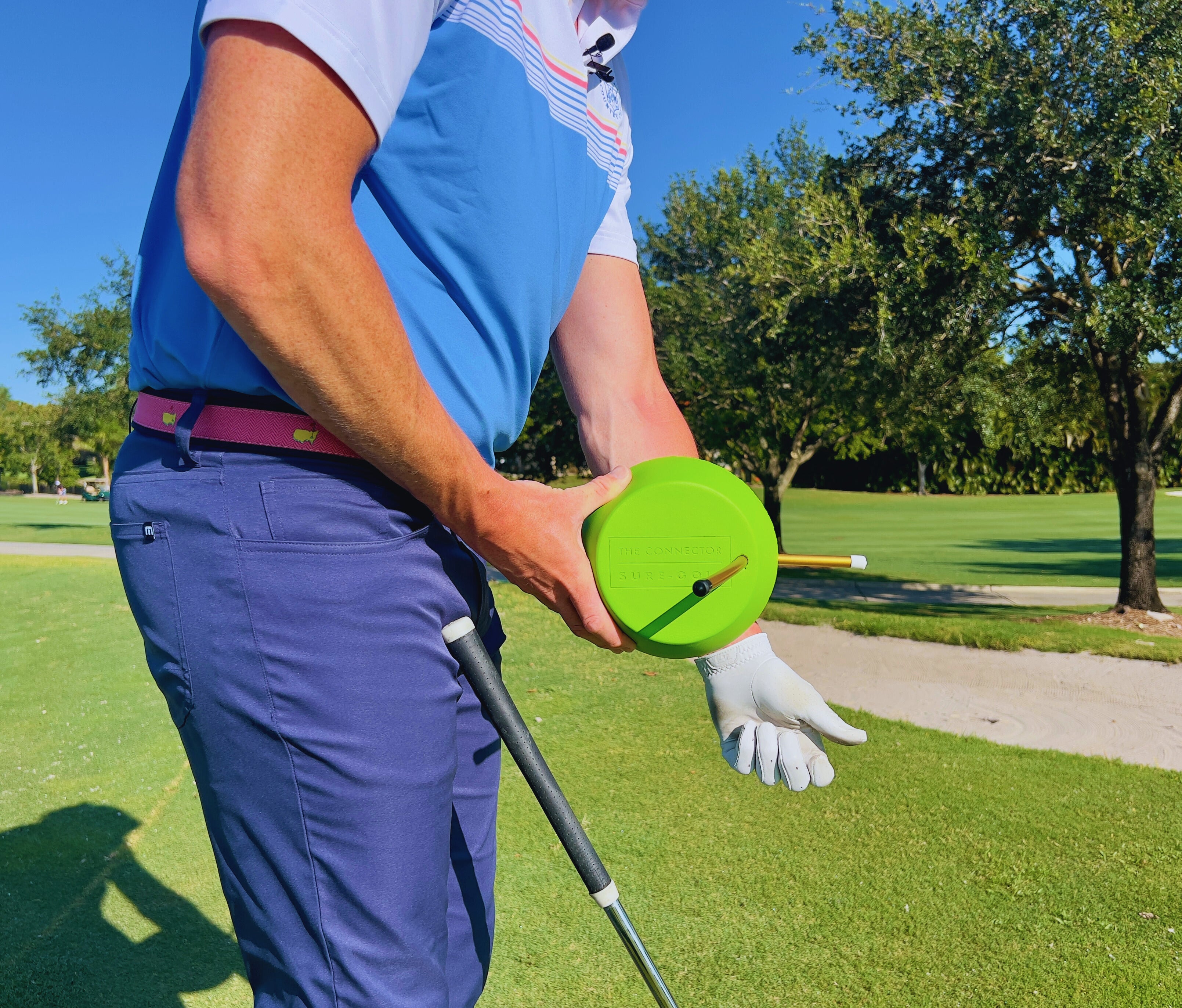 Sure Golf Connector - Premium Golf Training Aid for Swing Improvement | Perfect for Driving Range & Home Practice