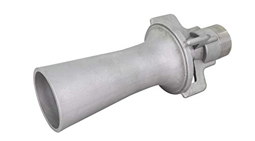 316 Stainless Steel Eductor Nozzle - 1.0 Inch NPT Fluid Mixing Eductor (2 Pack) - Corrosion Resistant, Low Maintenance Tank Agitation Nozzle for Industrial Mixing, Water Treatment, and Chemical Processing Applications