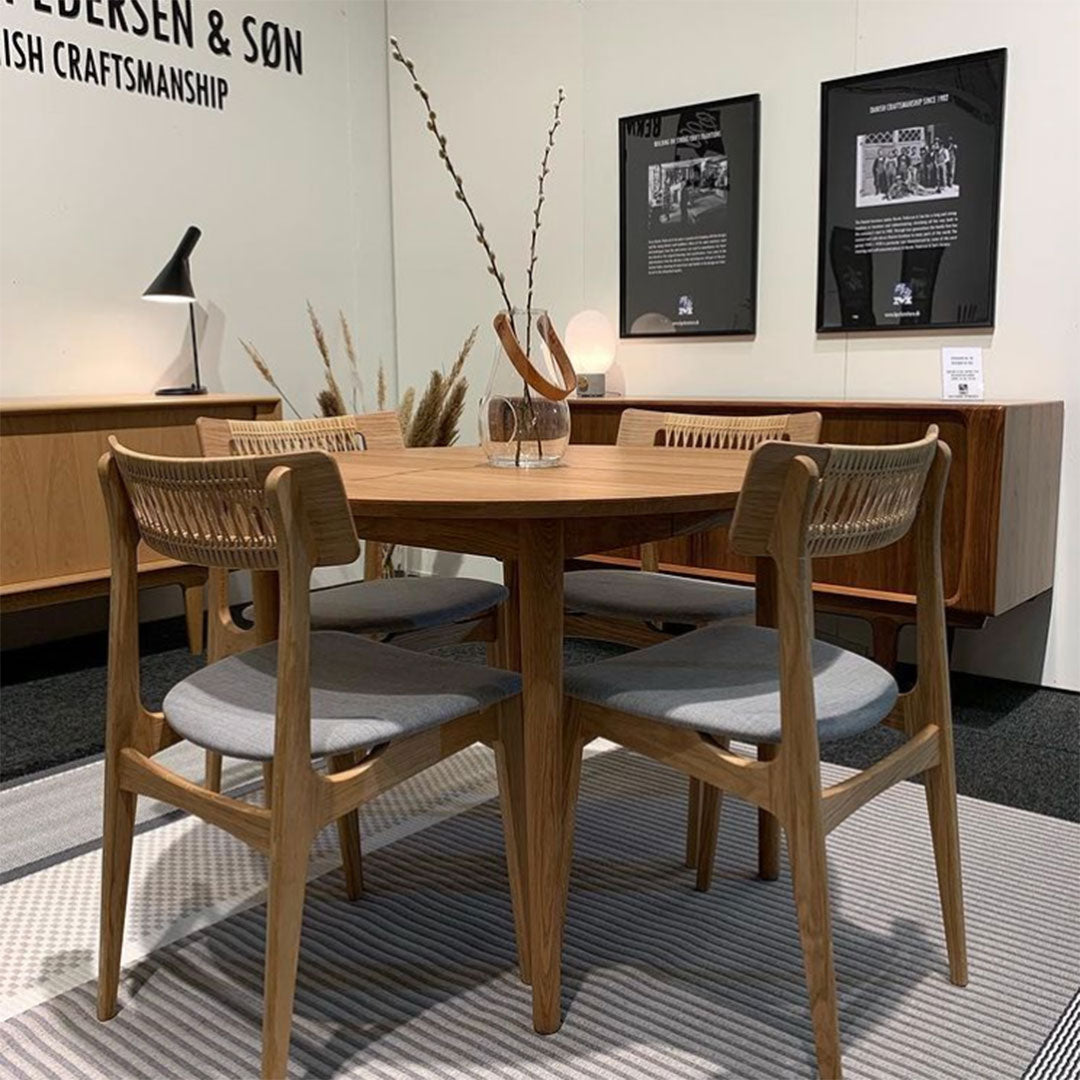Extendable Dining Table BPS119 - Expandable Wooden Table for Small Spaces, Perfect for Apartments, Kitchens & Dining Rooms