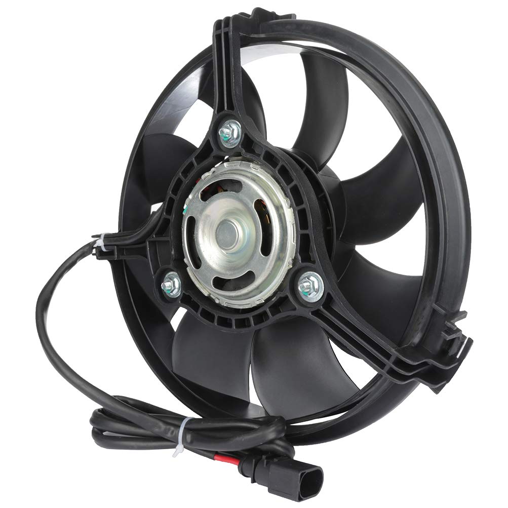 High Performance Electric Radiator Cooling Fan Compatible with Audi A6 Quattro 1995-2011, A8 1997-2010, A8 Quattro 2001-2004, S6 2001-2003, S8 1996-2003 - Perfect for Engine Cooling & Overheating Prevention in Hot Weather & Heavy Traffic