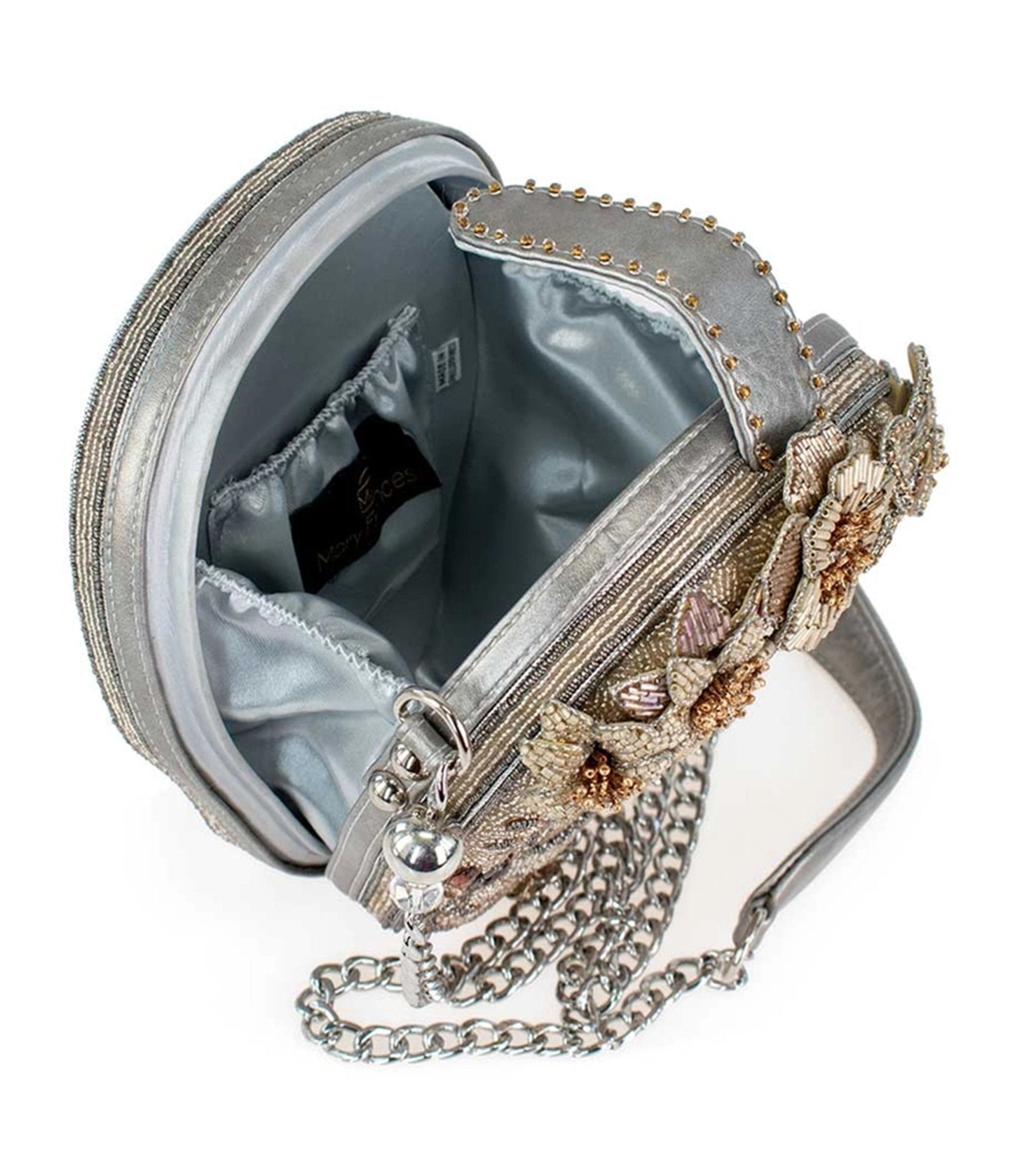 Mary Frances Shining Skull Crossbody Handbag - Gothic Fashion Accessory for Women | Perfect for Halloween, Parties & Everyday Use