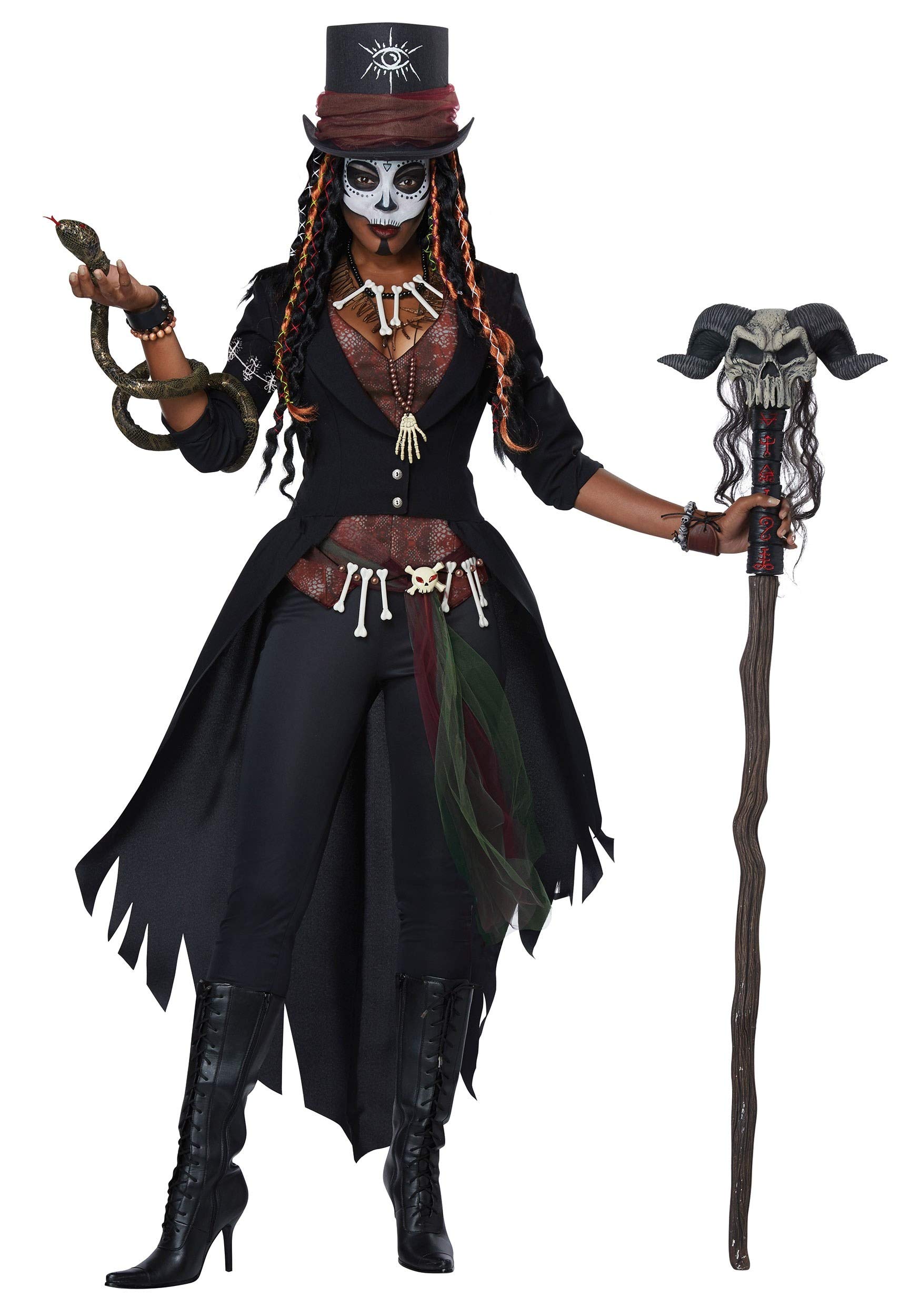 Plus Size Voodoo Magic Costume for Women - Halloween, Cosplay & Themed Party Outfit