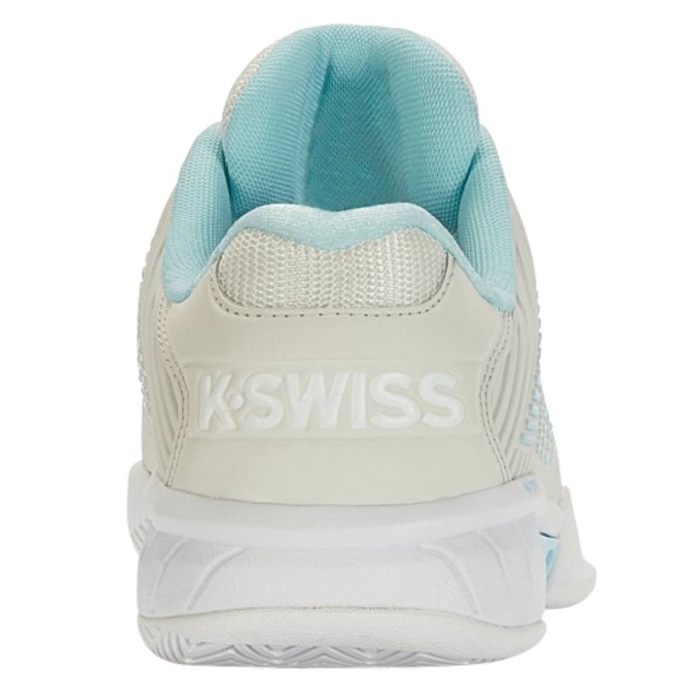 K Swiss Hypercourt Express 2 Wide Women's Tennis Shoes - Lightweight Comfort for Court Performance (Gray/White) | Perfect for Competitive Matches & Casual Play