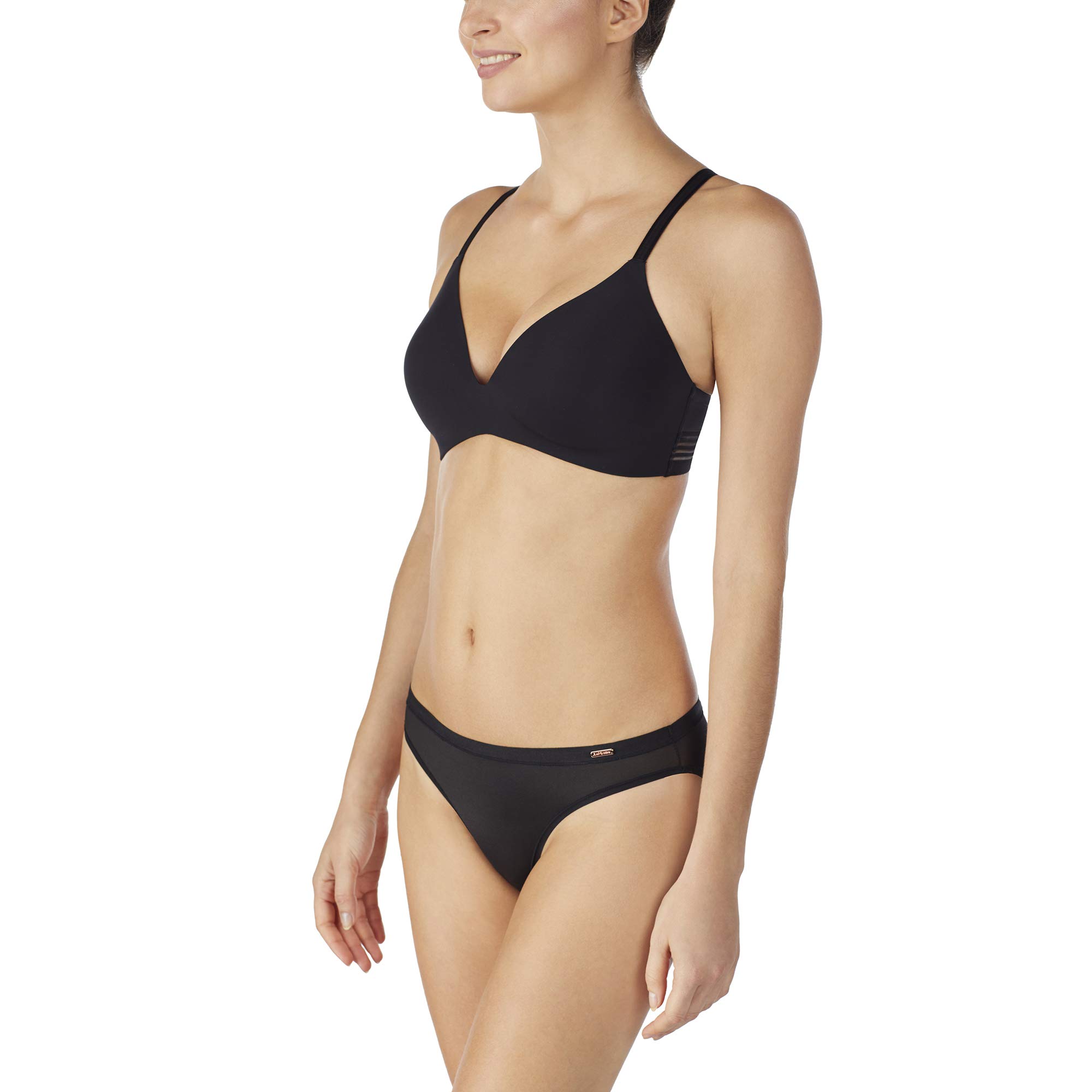 Le Mystère Women's Second Skin Wireless Bra - Ultra Comfortable Seamless Support for Everyday Wear - Perfect for Yoga, Workouts & Lounge