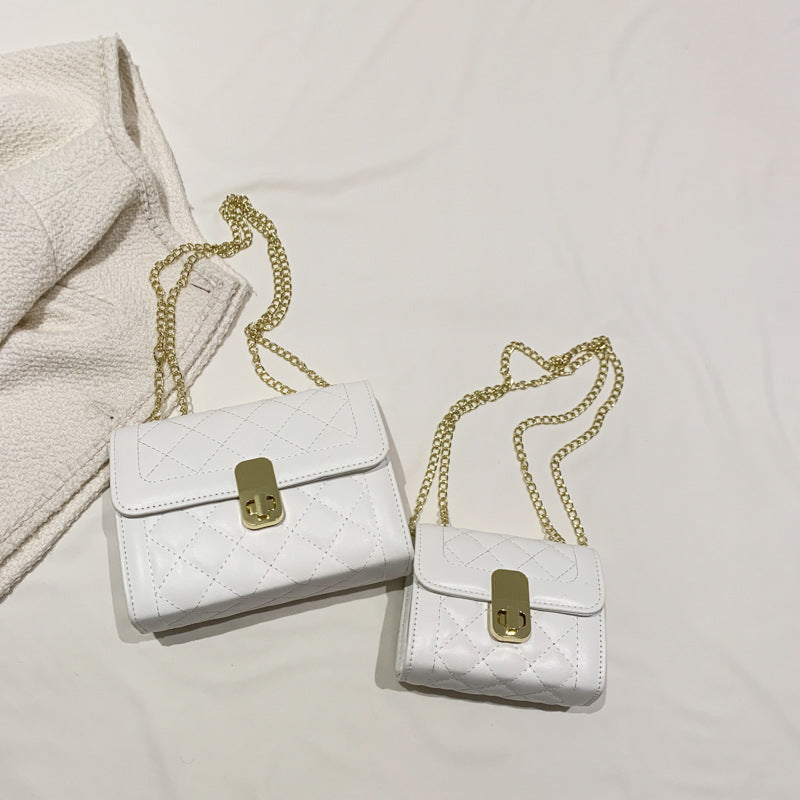 Elegant Diamond-Embellished Shoulder Bag for Women - Stylish & Simple Niche Design - Perfect for Work, Party & Everyday Use