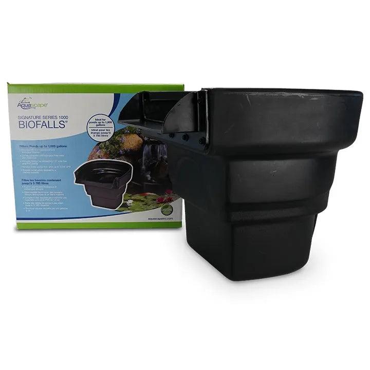 Signature Series 1000 Biofalls Waterfall Filter - Premium Pond & Water Garden Filtration System for Outdoor Landscaping & Koi Ponds