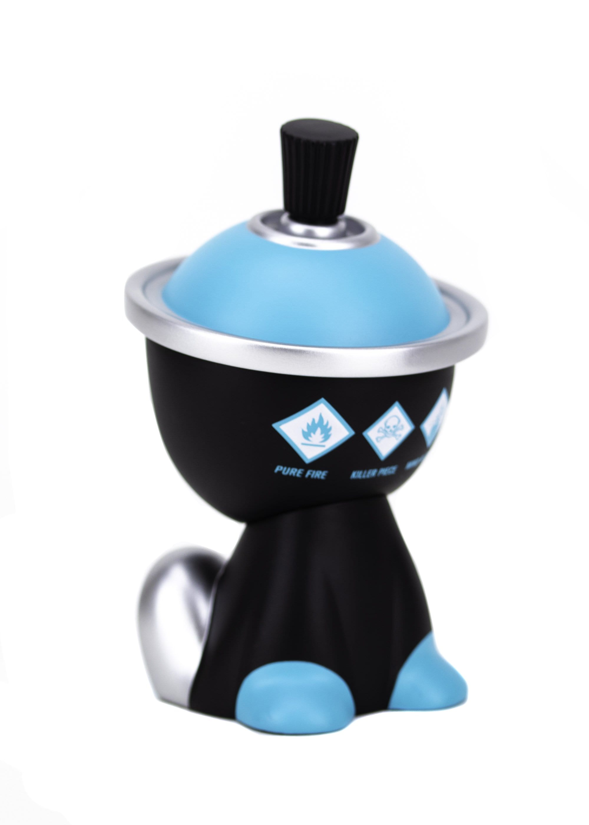 Sket One Cyan Formula Canbot by Clutter - Premium Collectible Street Art Toy for Home & Office Decor - Perfect for Urban Art Lovers and Collectors