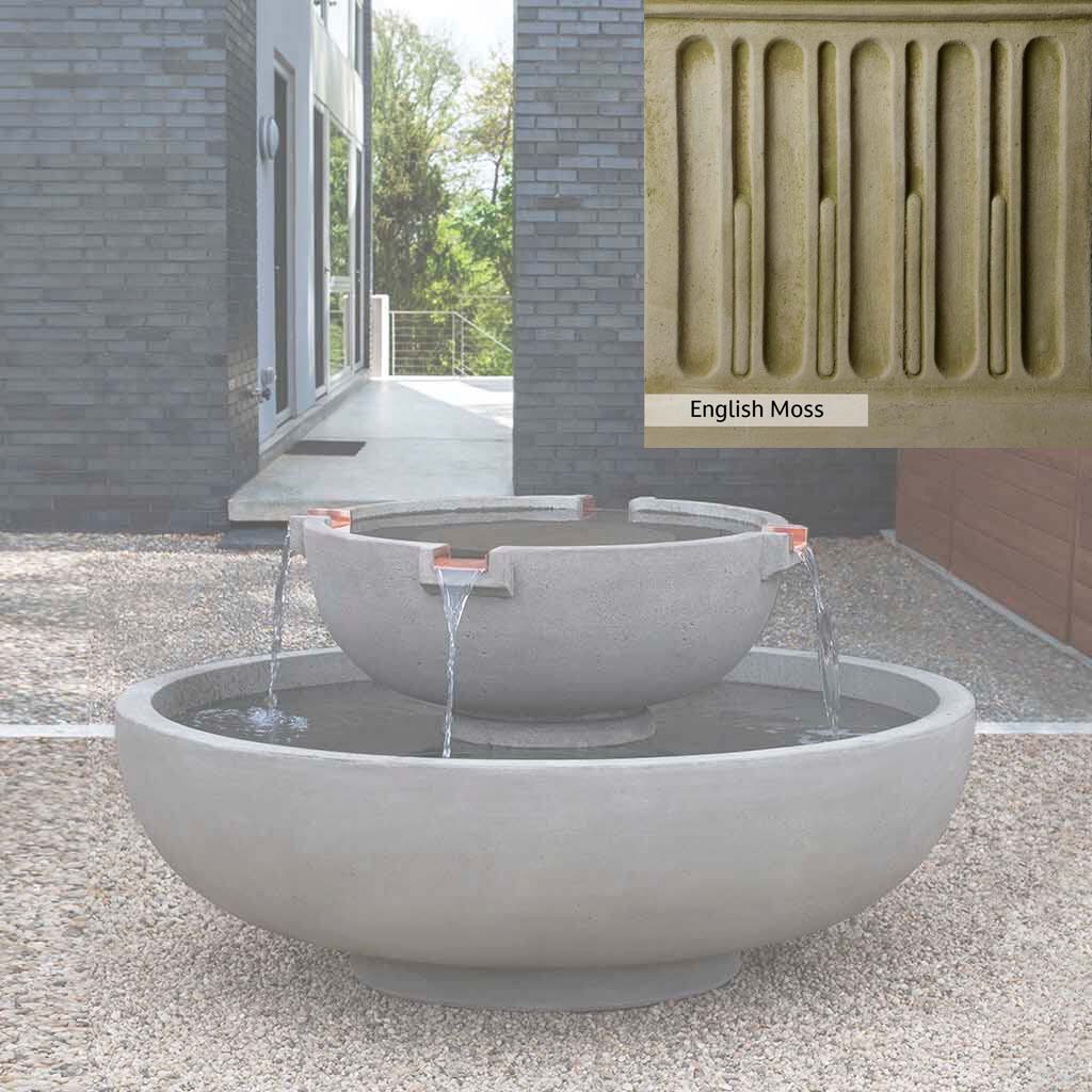 Campania International Large Del Rey Outdoor Garden Fountain – Perfect for Patio, Backyard, and Landscape Decor