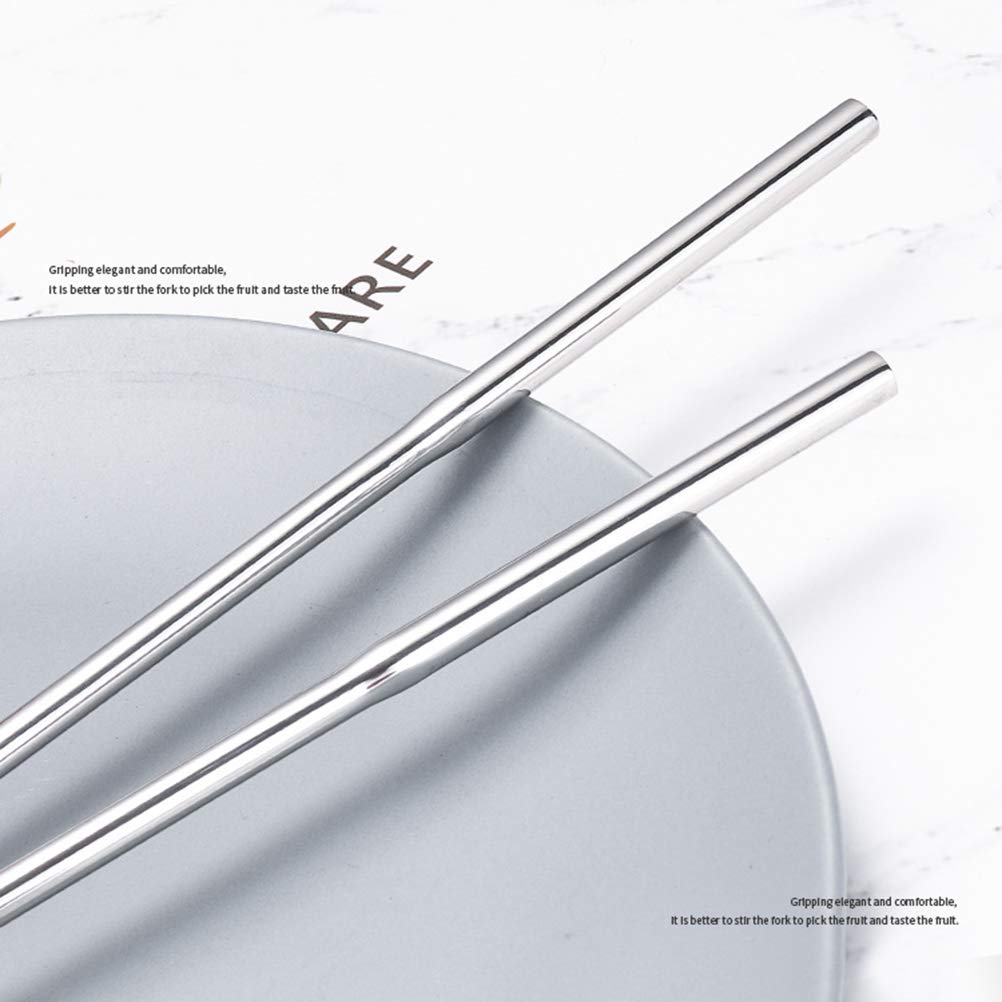 DOITOOL 2-Pack Stainless Steel Two-Tine Dessert Forks - Elegant Cake & Fruit Forks for Banquets, Weddings, Tea Parties & Afternoon Tea (Perfect for Cakes, Fruits, Pastries & Desserts)