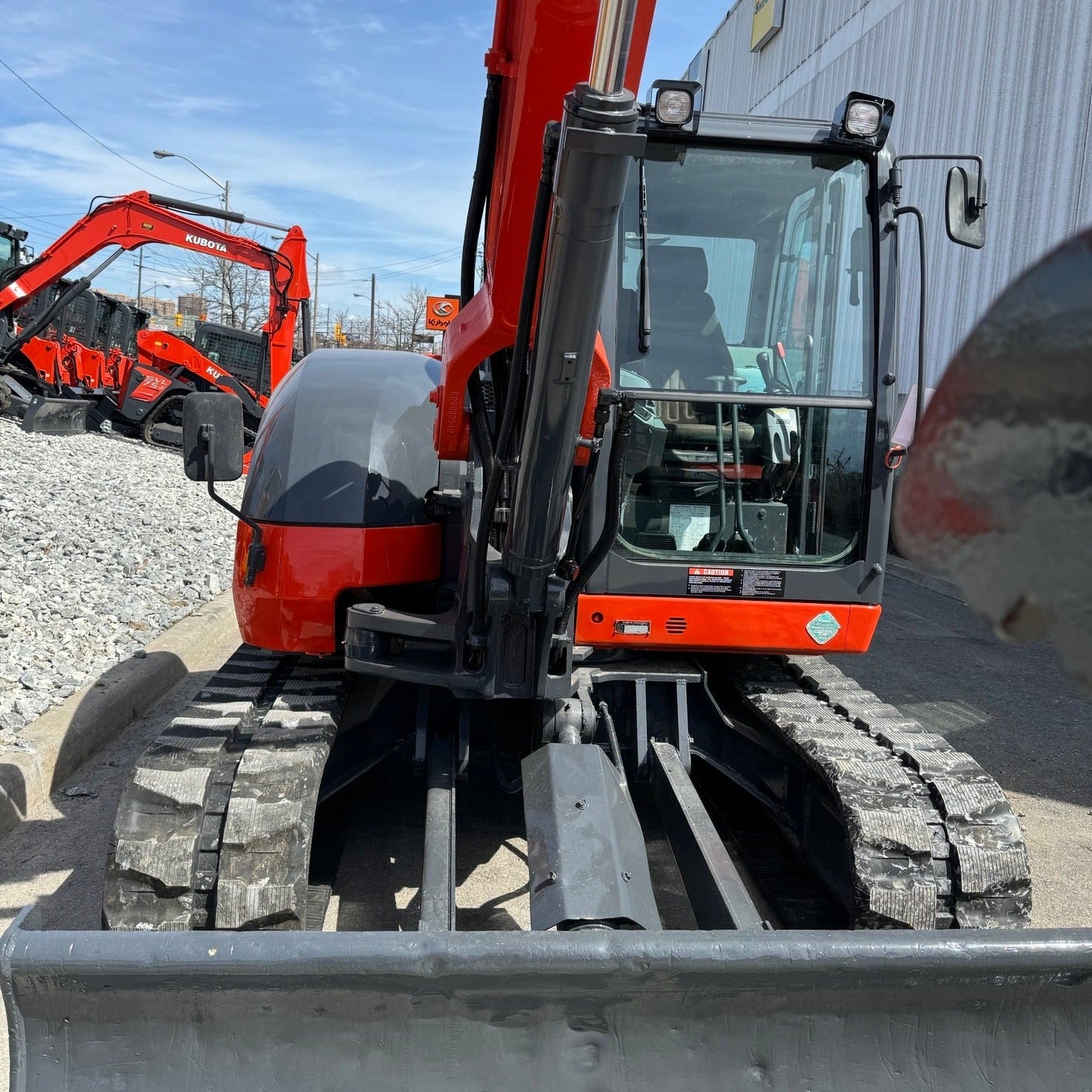 Used 2016 Kubota KX080 Excavator | Mini Digger for Construction & Landscaping | Compact Hydraulic Excavator with Cab & AC | Ideal for Farm, Trenching & Demolition Projects