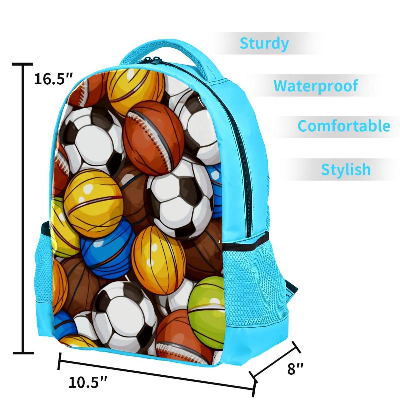 Best Travel & Work Backpack for Men & Women - Durable Sports Backpack for Basketball, Football, Volleyball - Perfect for Commuting, Gym, School & Outdoor Adventures