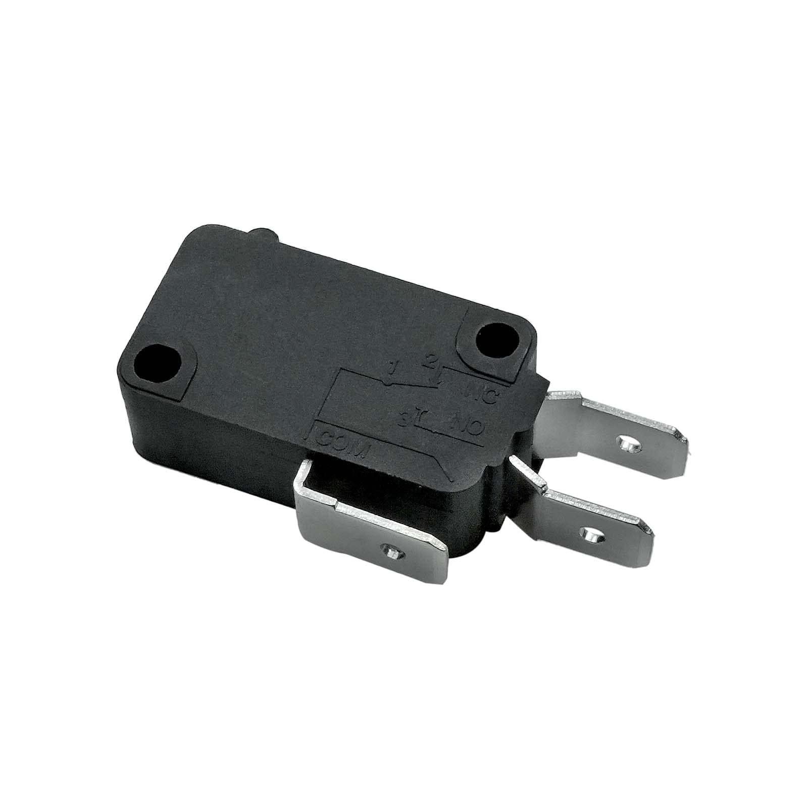 2PCS 40T105 KW3A-16Z0-A200-76 Microwave Oven Door Switch & 16A 125/250VAC Slow-Blow Ceramic Fuses - Replacement Parts for Microwave Repair & Maintenance | Compatible with Most Microwave Oven Brands
