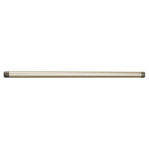 Moen 18-Inch Straight Shower Arm in Brushed Nickel Finish - 336651BN - Perfect for Bathroom Renovations and Modern Shower Installations