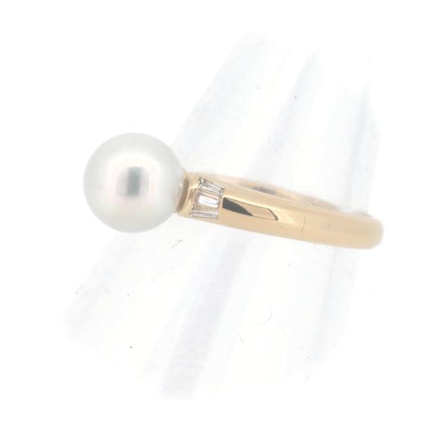 18K Gold Solitaire Pearl Ring - Vintage Elegant Jewelry for Women - Perfect for Weddings, Anniversaries & Special Occasions
