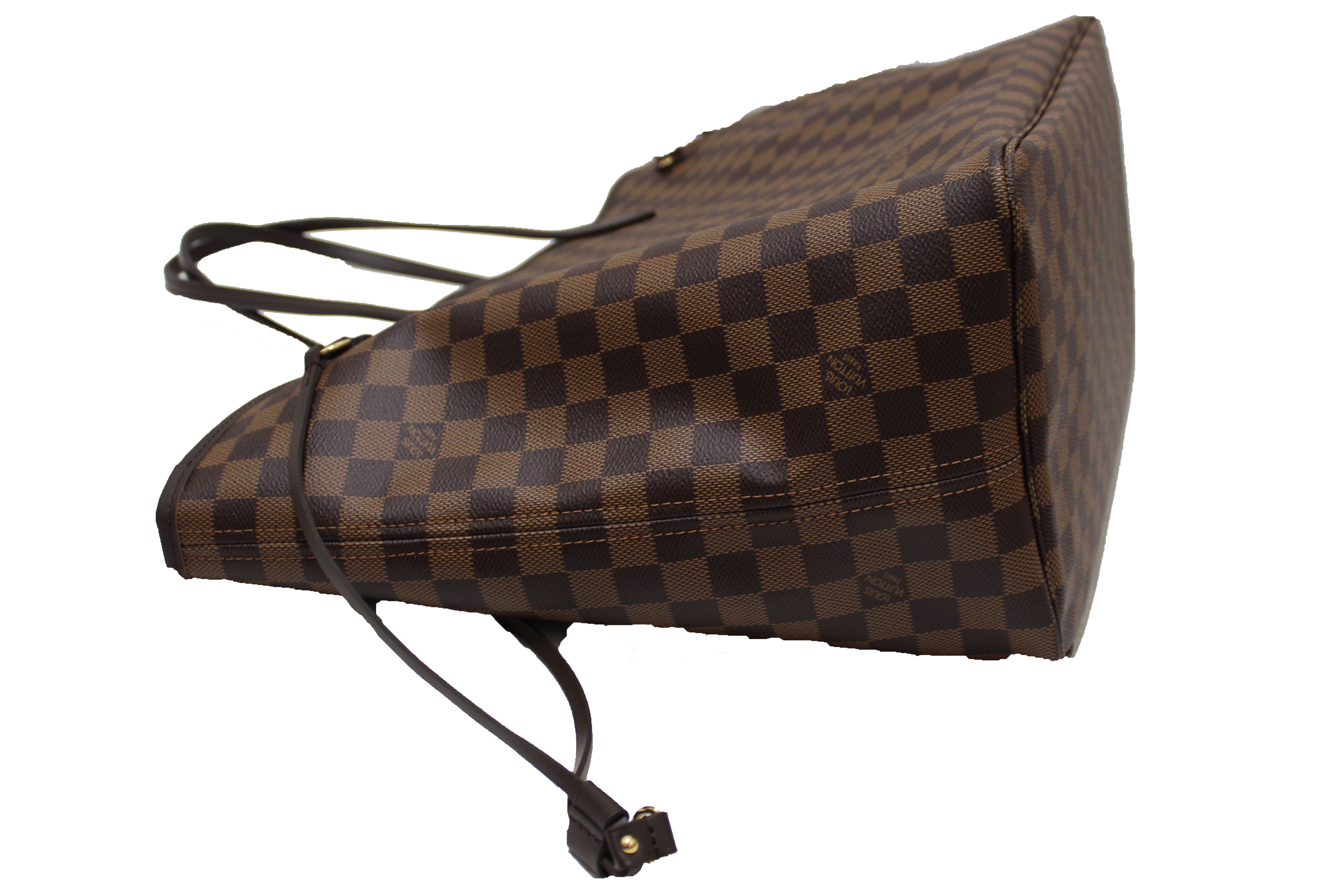 Authentic Louis Vuitton Damier Ebene Neverfull GM Tote Shoulder Bag - Luxury Designer Handbag for Women, Spacious Work & Travel Bag, Perfect for Office, Shopping & Daily Use