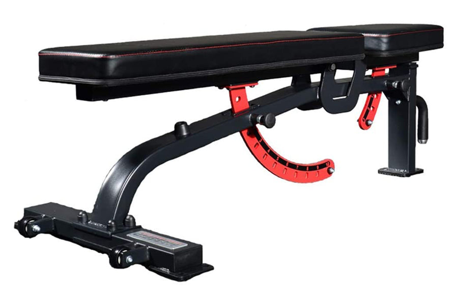 Warrior 500 Adjustable Weight Bench for Home Gym - Foldable & Incline Exercise Bench for Strength Training - Perfect for Small Spaces & Full-Body Workouts