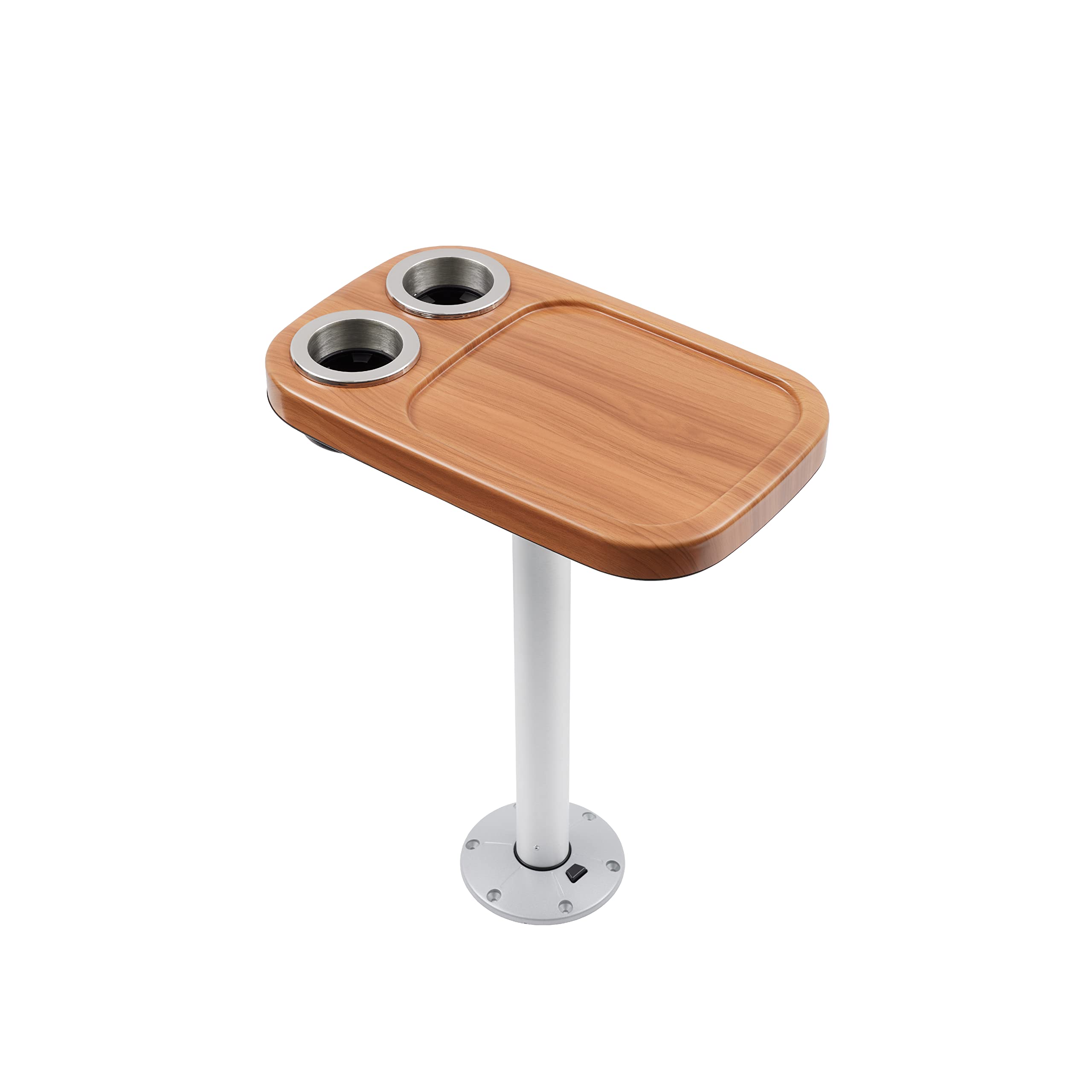 Manufacturers' Select ITC Marine Cocktail Boat Table Leg Set - Premium Pontoon Accessories & Marine Pedestal Table for Boats | Perfect for Outdoor Entertaining, Deck Parties & Nautical Decor