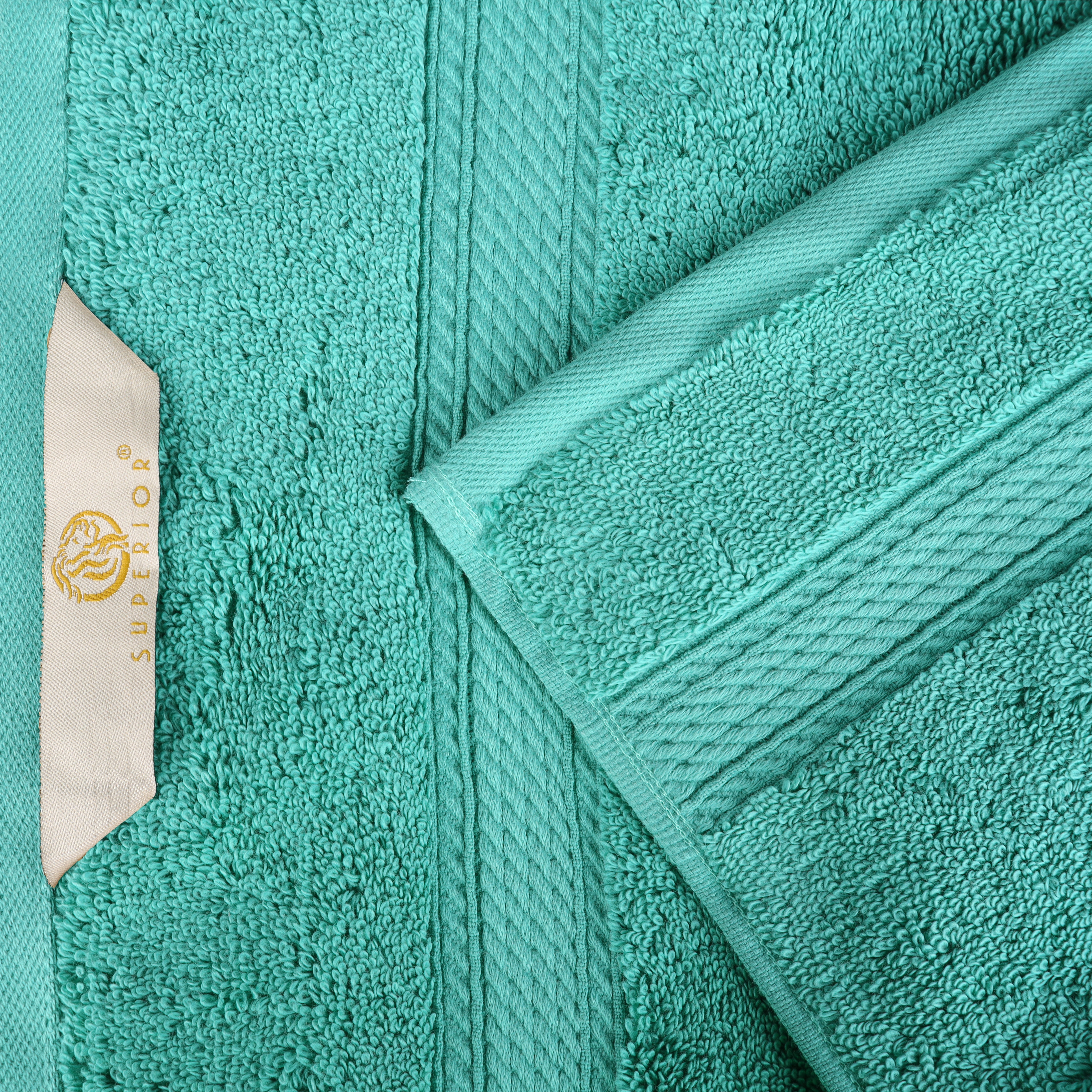 Premium 4-Piece Egyptian Cotton Bath Towel Set - Ultra Soft, Heavyweight & Plush Pile for Spa-Like Luxury at Home | Perfect for Bath, Beach & Guest Use