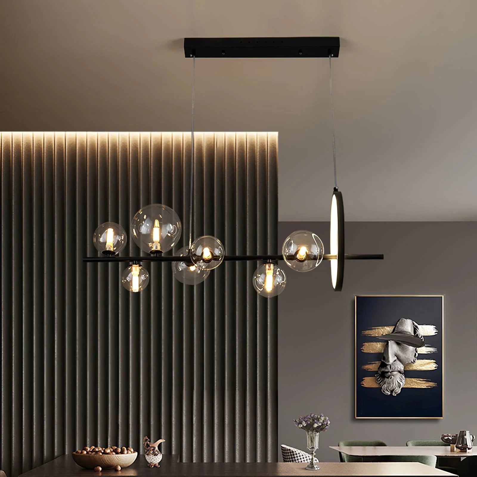 Elegant Mita Chandelier - Modern Crystal Ceiling Light Fixture for Dining Room, Living Room & Bedroom | Perfect for Home Decor, Wedding & Special Occasions