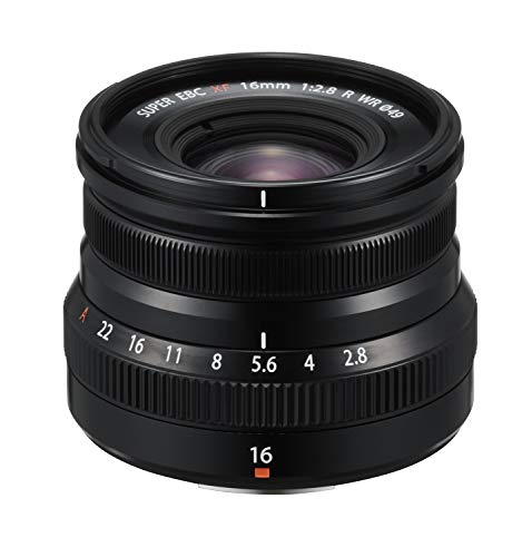 Fujinon XF 16mm F2.8 R WR Lens - Compact Wide-Angle Prime Lens for Fujifilm X-Mount Cameras | Perfect for Travel, Street & Landscape Photography