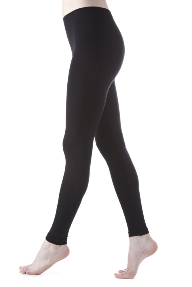 Simple Panta Italian Leggings - High Waisted Stretchy Black Leggings for Women | Perfect for Yoga, Workouts & Casual Wear