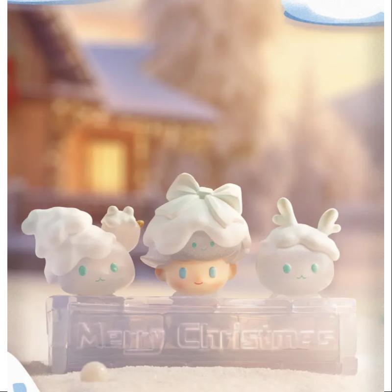 DIMOO Letters from Snowman Series - RECIPE FOR WONDER Collectible Figure | Limited Edition Snowman Character Toy for Christmas Decor & Gift | Perfect for Holiday Display, Themed Parties & Anime Fans Collection