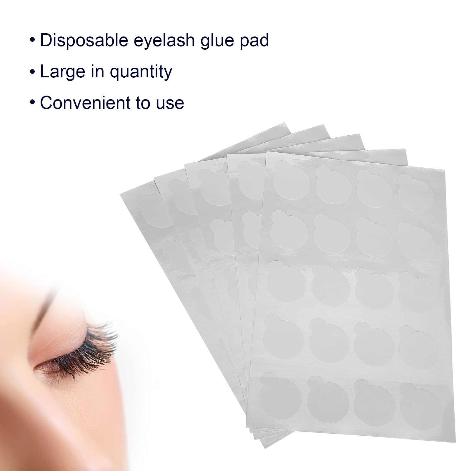 Professional White Eyelash Extension Tray for Salon & DIY Lash Artists - High-Quality Functional Lash Tray with Exquisite Workmanship - Perfect for Eyelash Extensions, Lash Lifts & Beauty Treatments
