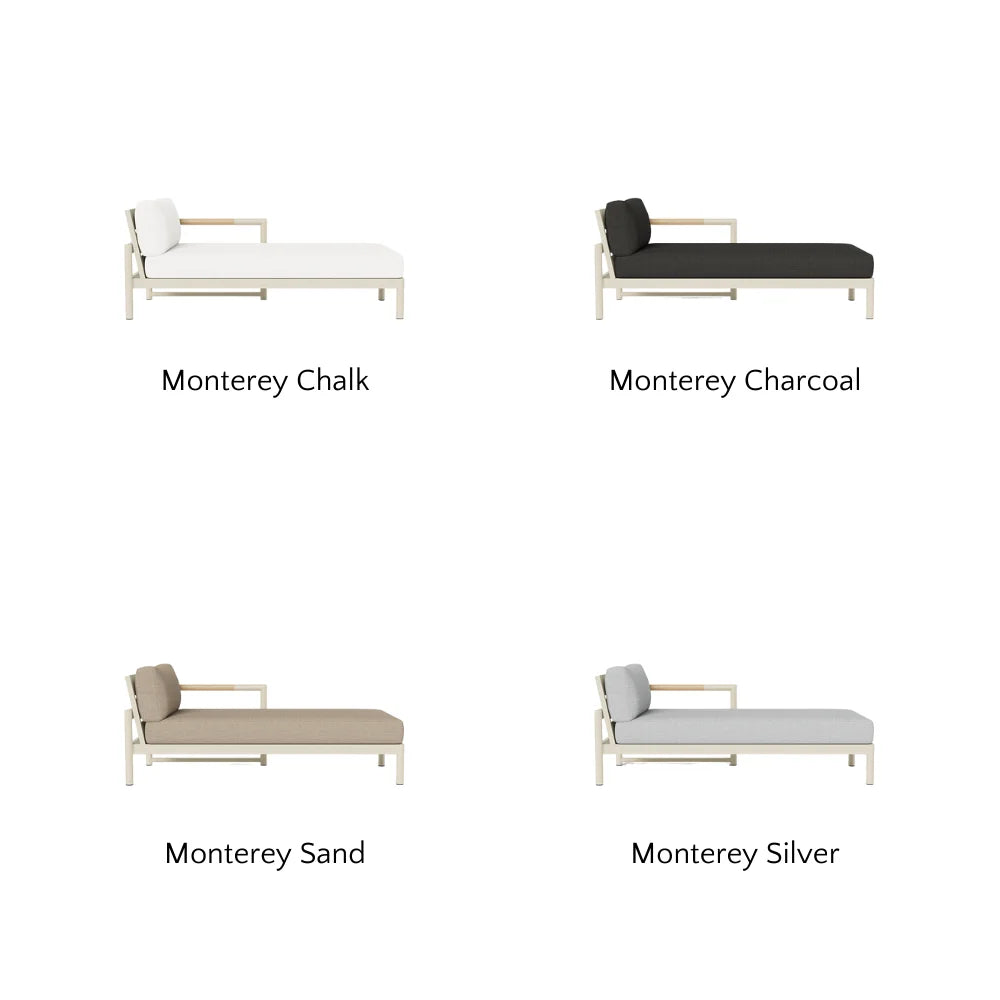 Breeze XL Outdoor Chaise Lounge Right - Premium Patio Furniture for Poolside, Garden & Backyard Relaxation