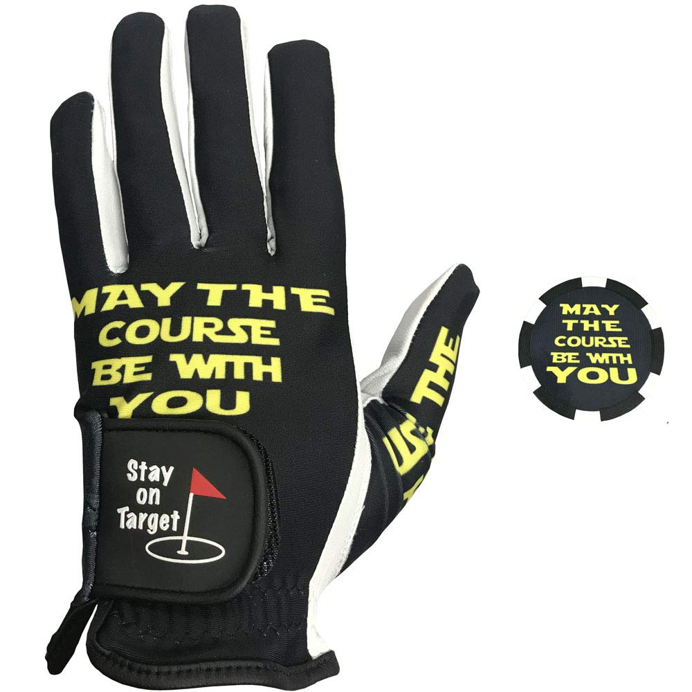 Premium Men's Golf Gloves - Comfortable & Durable for Golfers | Funny Golf Gift Idea | Perfect for Driving Range, Course Play & Tournament Use