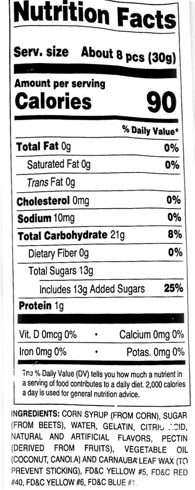 SweetGourmet Gummi Bears - 12 Delicious Fruit Flavors | 1 Pound Bulk Candy for Parties, Snacks & Gift Baskets | Soft & Chewy Candy Treats for Kids & Adults