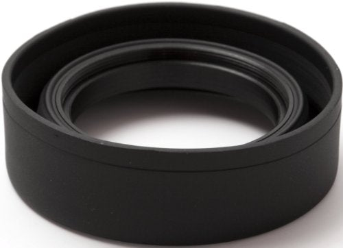 AGFA Heavy Duty Rubber Lens Hood APSLH52 - Durable Camera Lens Shade for DSLR & Mirrorless Cameras - Perfect for Outdoor Photography & Videography