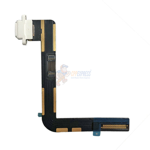 Original iPad 7 (2019) / iPad 8 (2020) / iPad 9th Gen (2021) Charging Port with Flex Cable Replacement - White | Compatible with Apple iPad 7th/8th/9th Generation | DIY Repair Part for Charging & Data Transfer Issues | Perfect for Home, Office or School Use