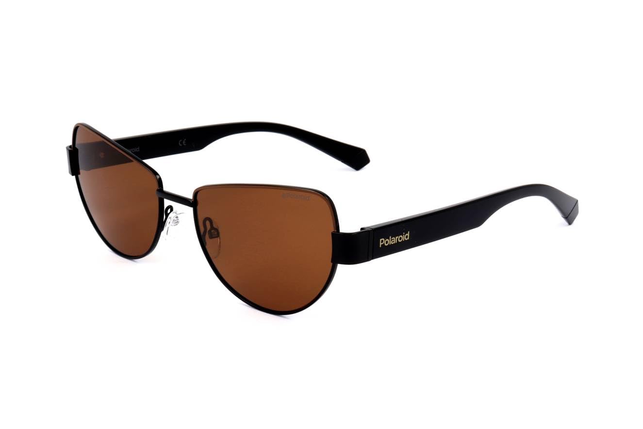 Polaroid Women's Casual Sunglasses UV Protection Retro Round Frame - Perfect for Outdoor Activities, Beach, Driving & Fashion Accessories
