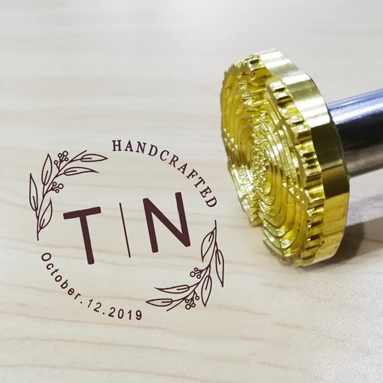 Custom Electric Wood Branding Iron 200W 110V - Personalized Heat Stamp for DIY Woodworking, Leather Crafting & Gift Making (2.5