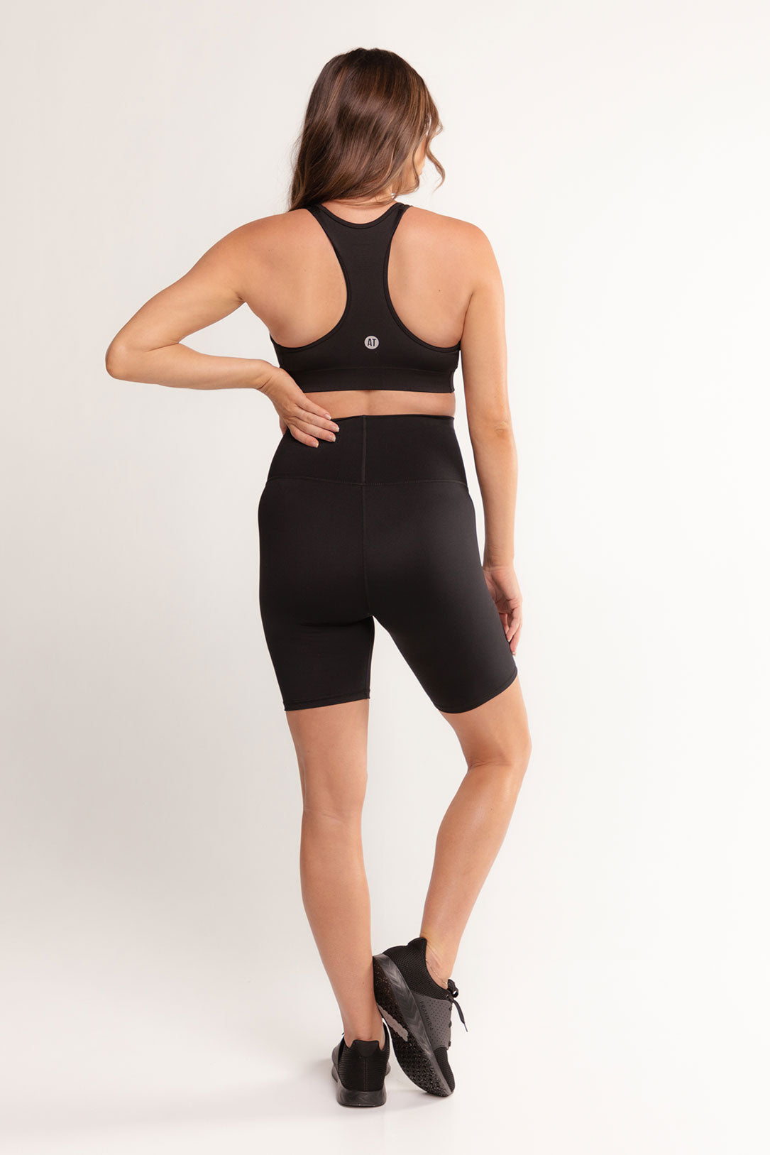 Best Maternity Support Bike Shorts for Pregnancy - Black - Perfect for Cycling, Yoga & Active Moms