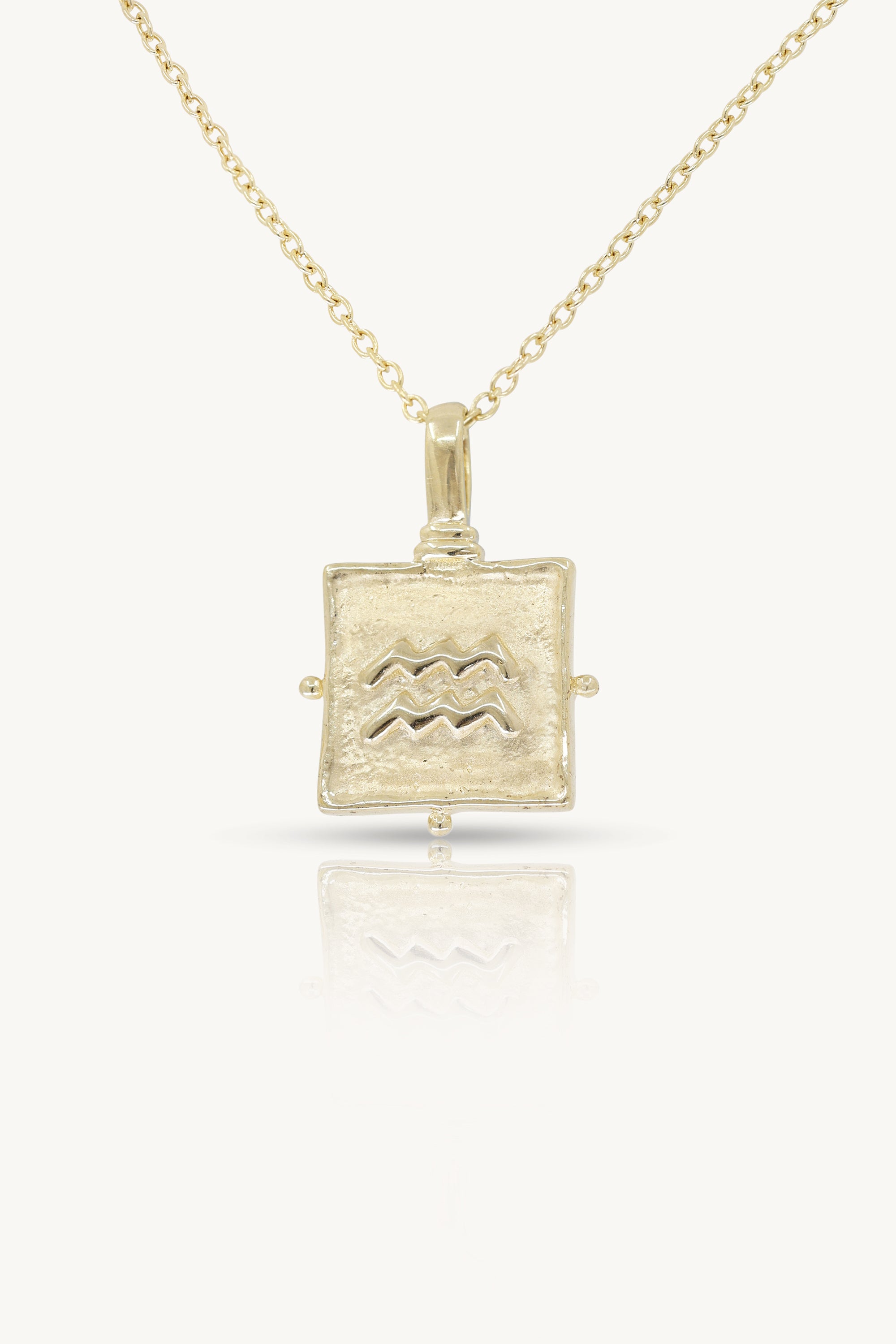 Zodiac Gold Necklace for Women - 12 Zodiac Signs Pendant Necklace - Real Gold Plated Jewelry Gift for Birthday, Anniversary & Valentine's Day - Perfect for Everyday Wear & Special Occasions