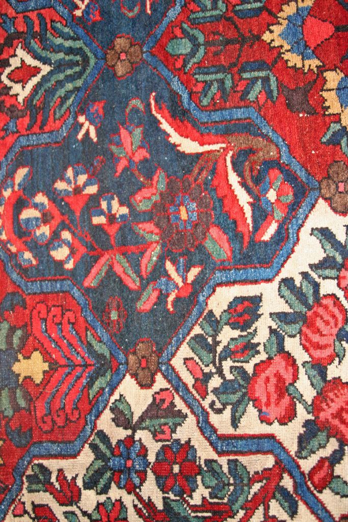 Handwoven Antique Tribal Rug - Vintage Bohemian Design JF3711 for Living Room, Bedroom & Home Decor