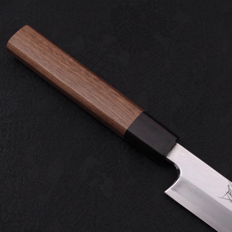 Premium Yanagiba Sushi Knife 240mm - High Carbon Blue Steel #2 with Kasumi Finish & Walnut Handle - Perfect for Sushi Chefs & Japanese Cuisine Lovers