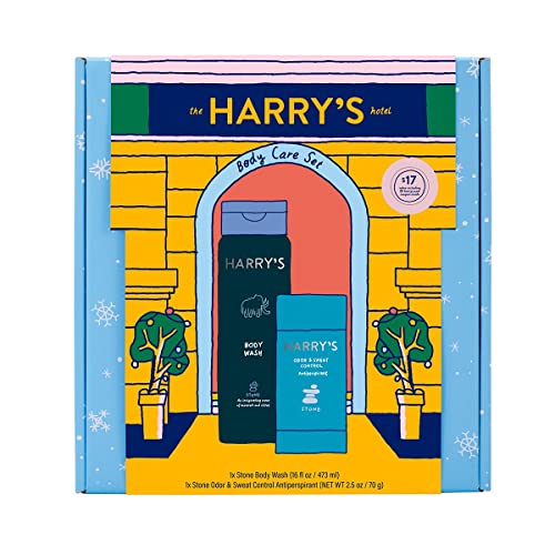 Harry's Body Care Set - Refreshing Body Wash & Odor Control for Men | All-Day Freshness for Gym, Work & Active Lifestyle